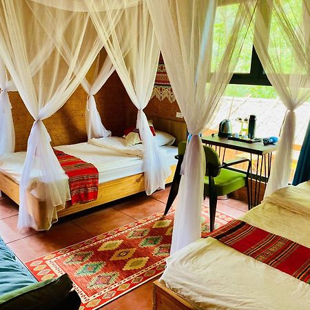 Pu Luong Homestay & Tours Huong Ba Thuoc Exterior photo