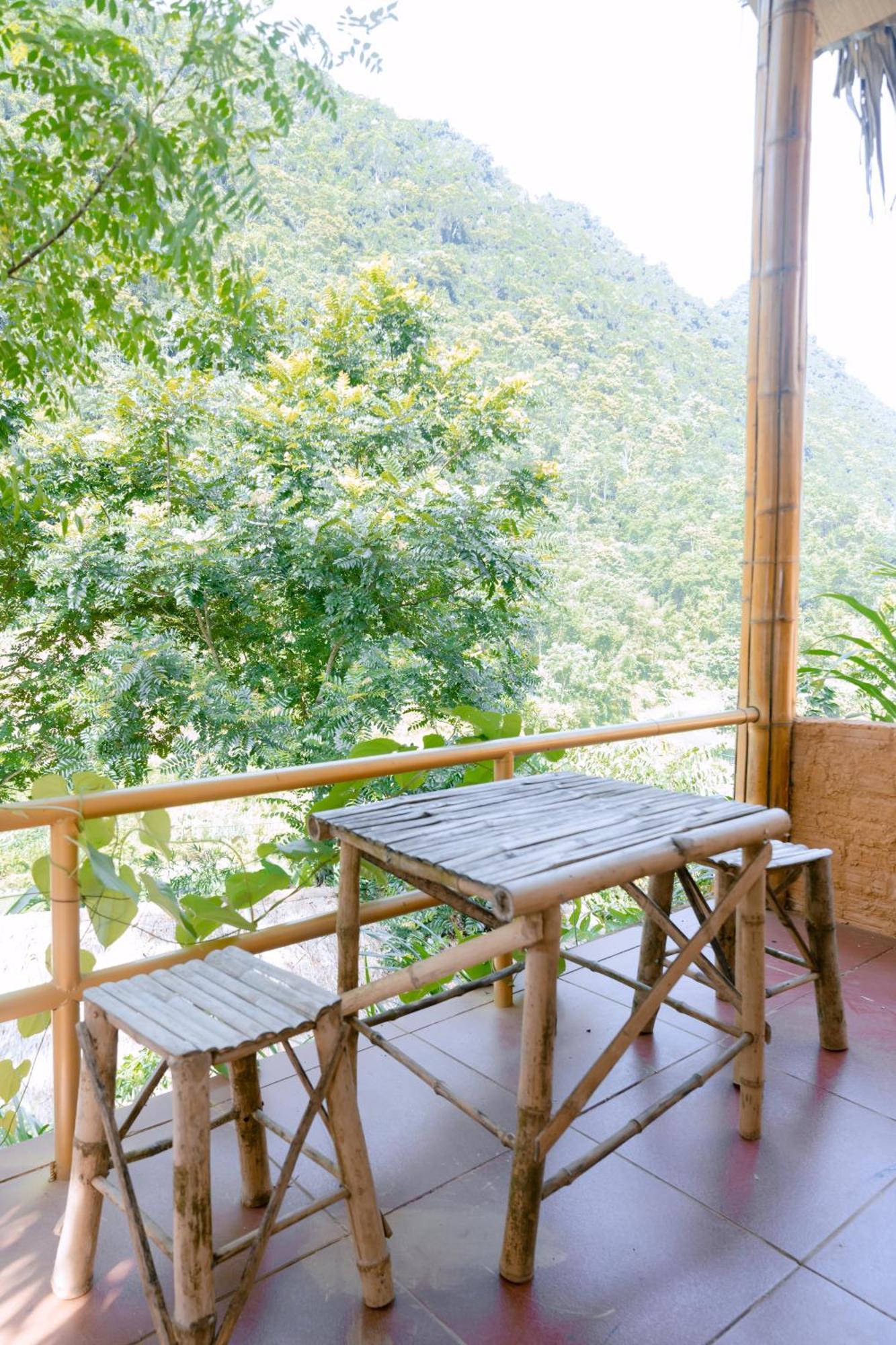 Pu Luong Homestay & Tours Huong Ba Thuoc Exterior photo