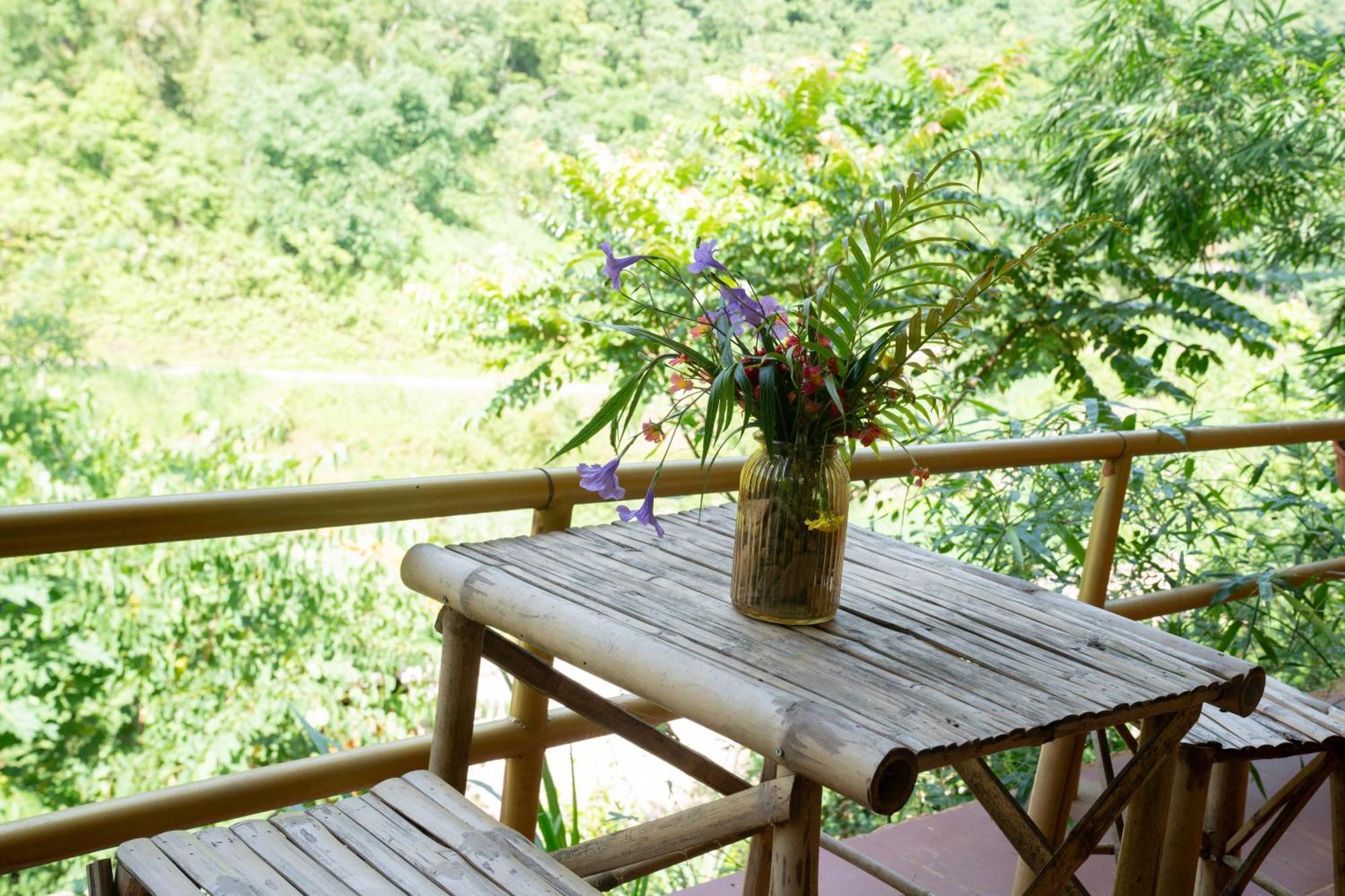 Pu Luong Homestay & Tours Huong Ba Thuoc Exterior photo