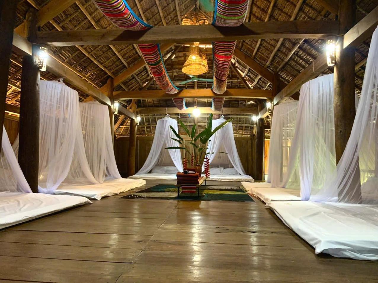 Pu Luong Homestay & Tours Huong Ba Thuoc Exterior photo
